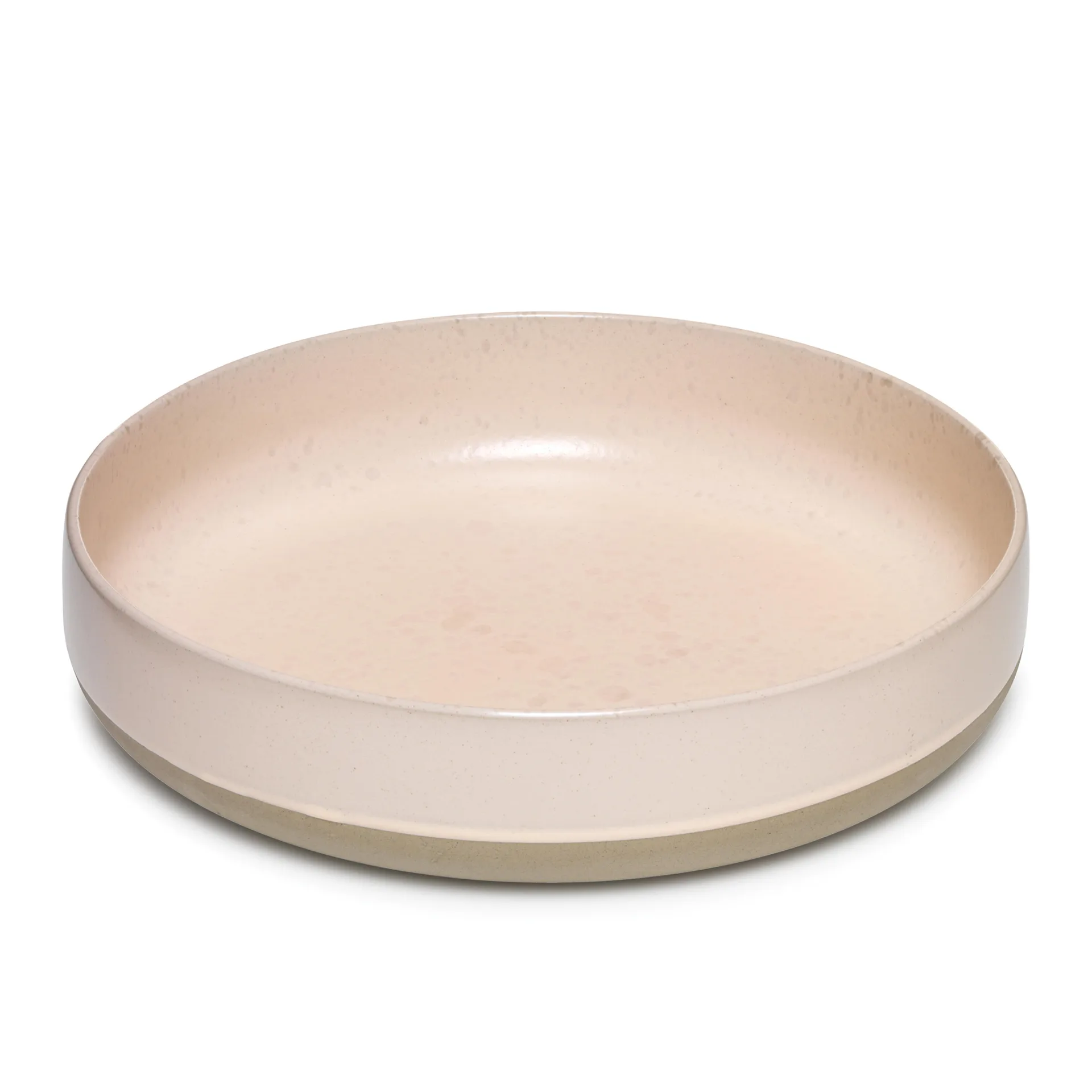 Raw serving plate Ø 30 cm, nude Aida