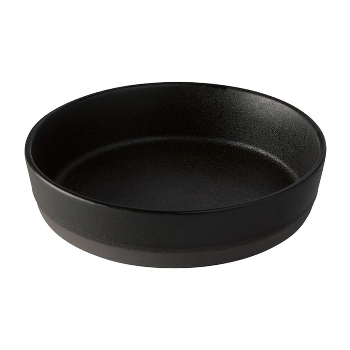Raw soup plate Ø19,4 cm, Titanium black Aida