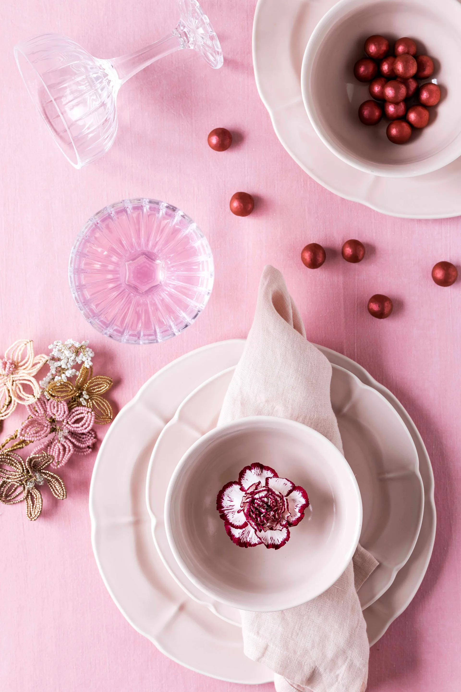 Søholm Solvej bowl 15 cm, Soft pink Aida