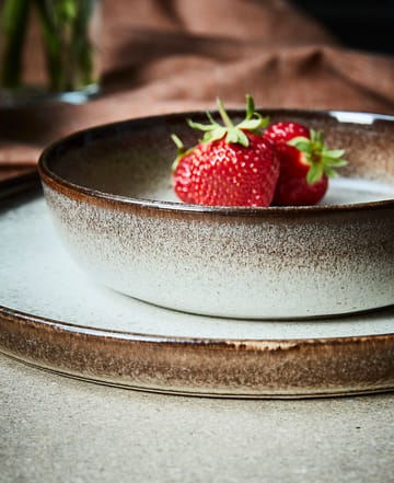 Søholm Sonja deep plate Ø18 cm - Brown - Aida