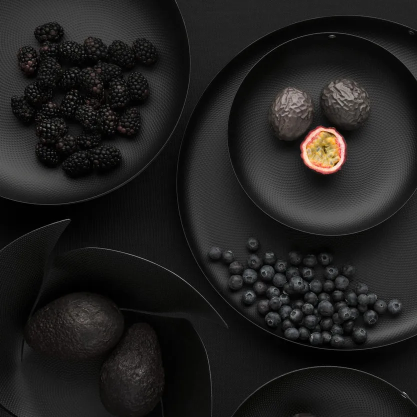 Alessi serving bowl black, 21 cm Alessi