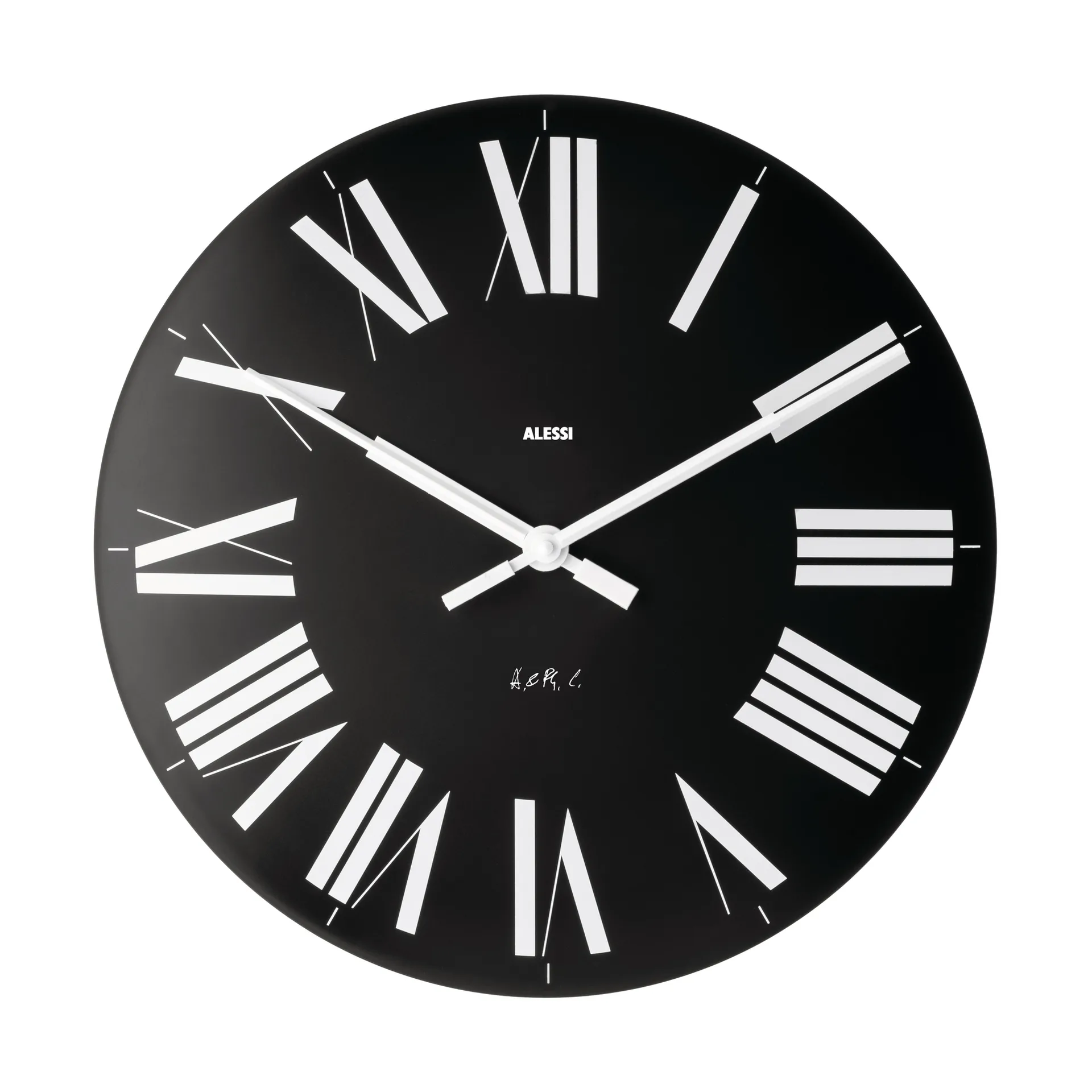 Firenze wall clid Ø36 cm, Black Alessi