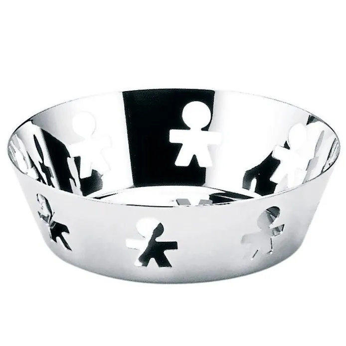 Girotondo bowl, stainless steel Alessi