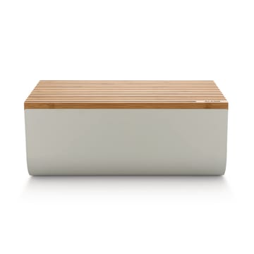 Mattina bread bin 34 cm - Warm grey-bamboo - Alessi