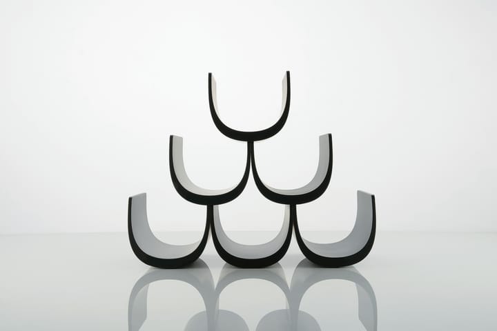 Noè wine stand, Black Alessi