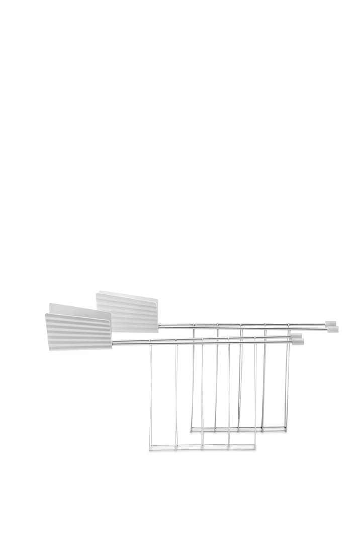 Pleated accessories for 2-slice toaster - Gray - Alessi