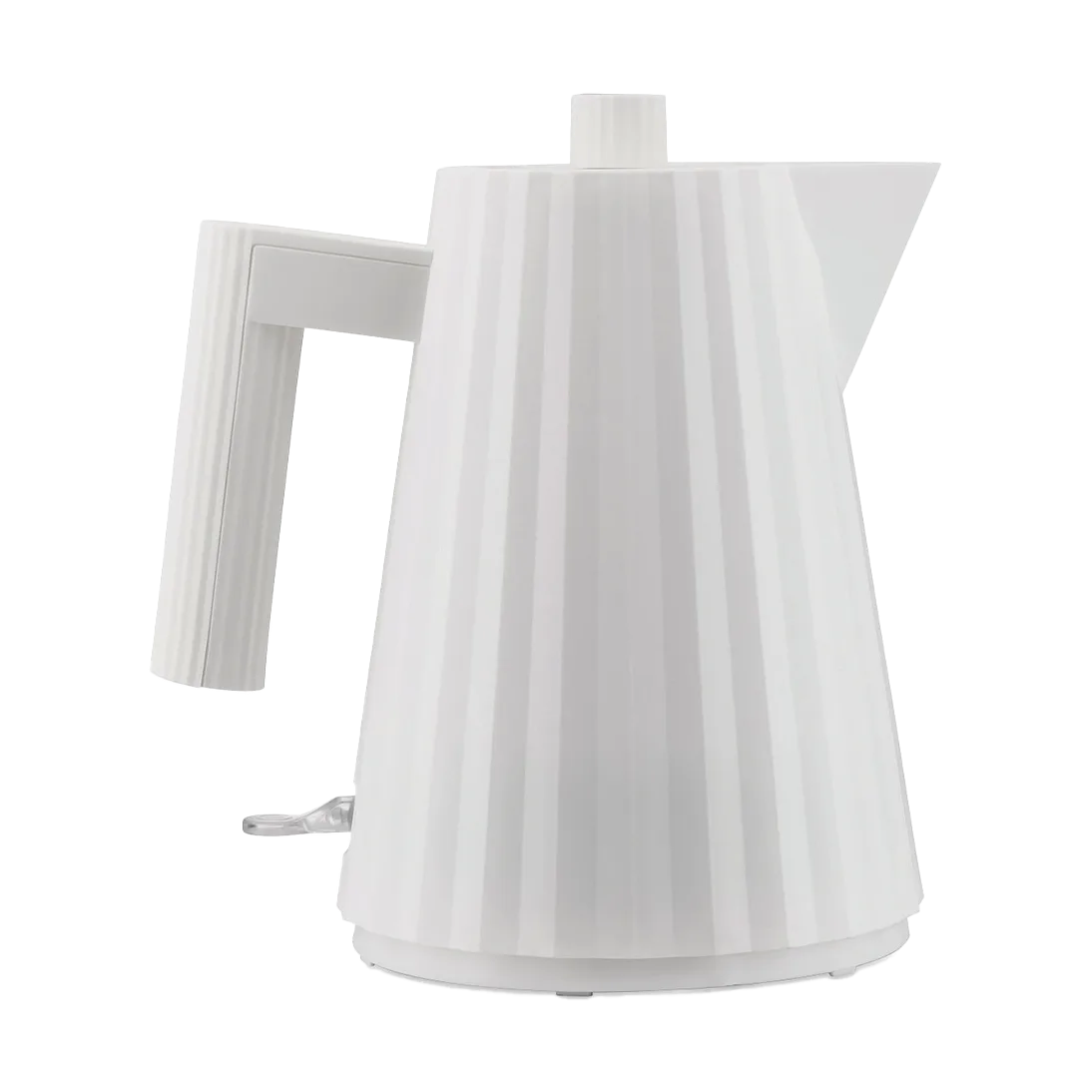 Plissé water kettle 1 l, White Alessi