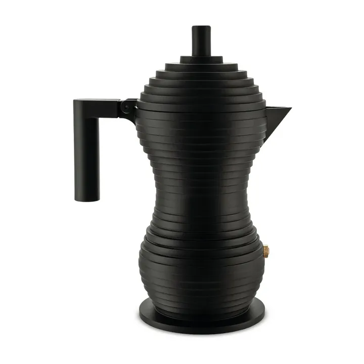 Pulcina espresso maker black - 30 cl, 6 cups - Alessi