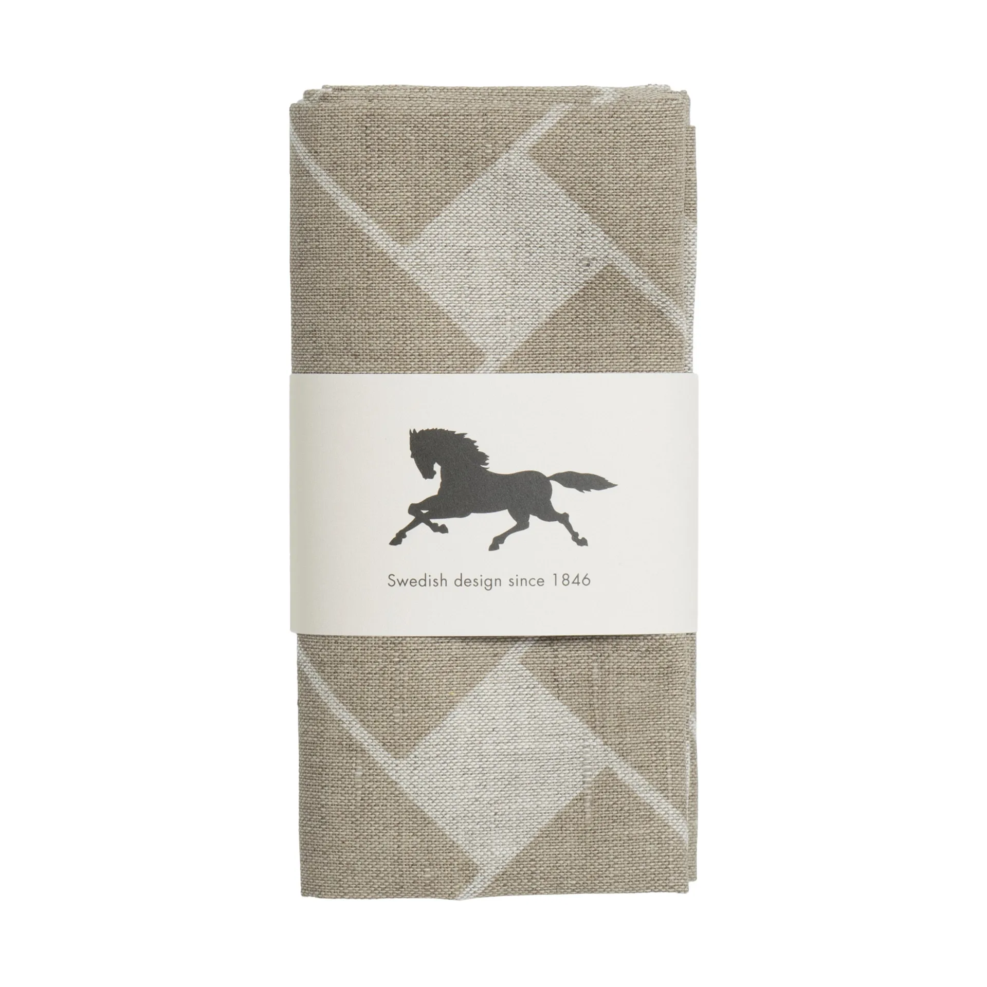 Basket XL napkin 45x45 cm 2-pack, Natural taupe Almedahls