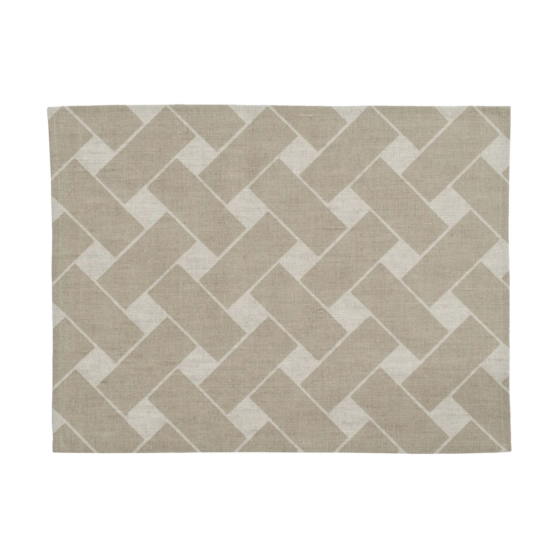 Basket XL placemat 34x45 cm 2-pack, Natural taupe Almedahls