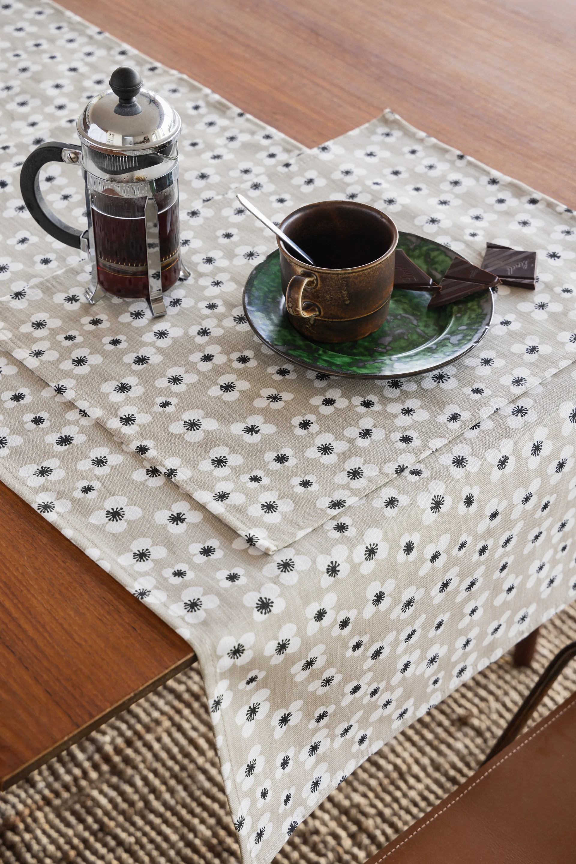 Belle Amie placemat 2-pack, Beige, 34x45 cm Almedahls