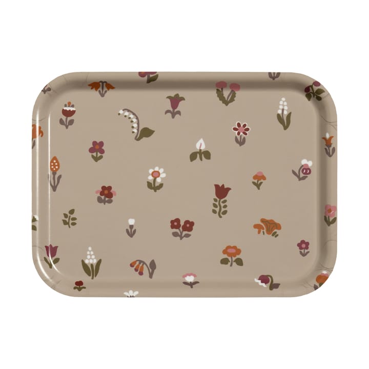 Brunnsparken tray 20x27 cm - Taupe - Almedahls