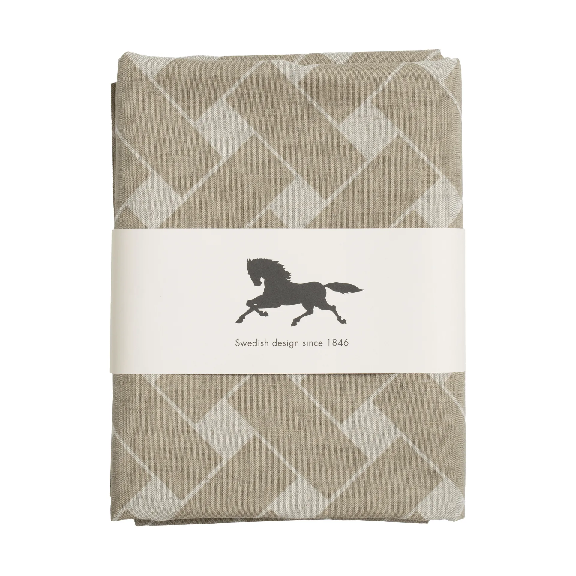 Korg XL Tablecloth 145x250 cm, Nature taupe Almedahls