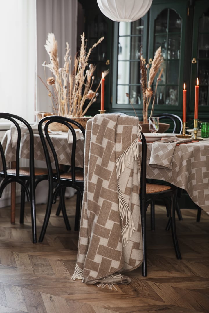Korg XL Tablecloth 145x250 cm, Nature taupe Almedahls