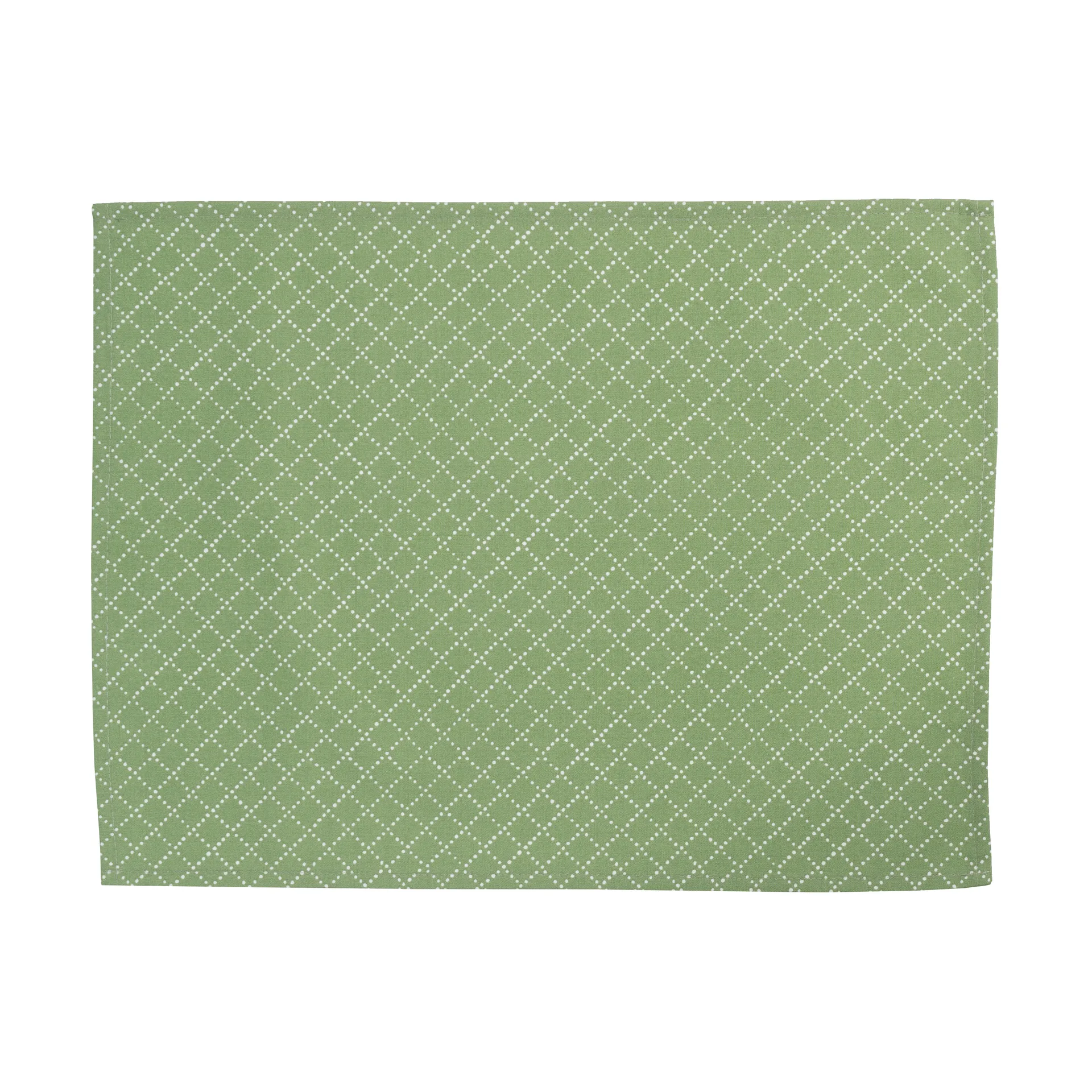 Prickruta placemat 34x45 cm 2-pack, Green Almedahls