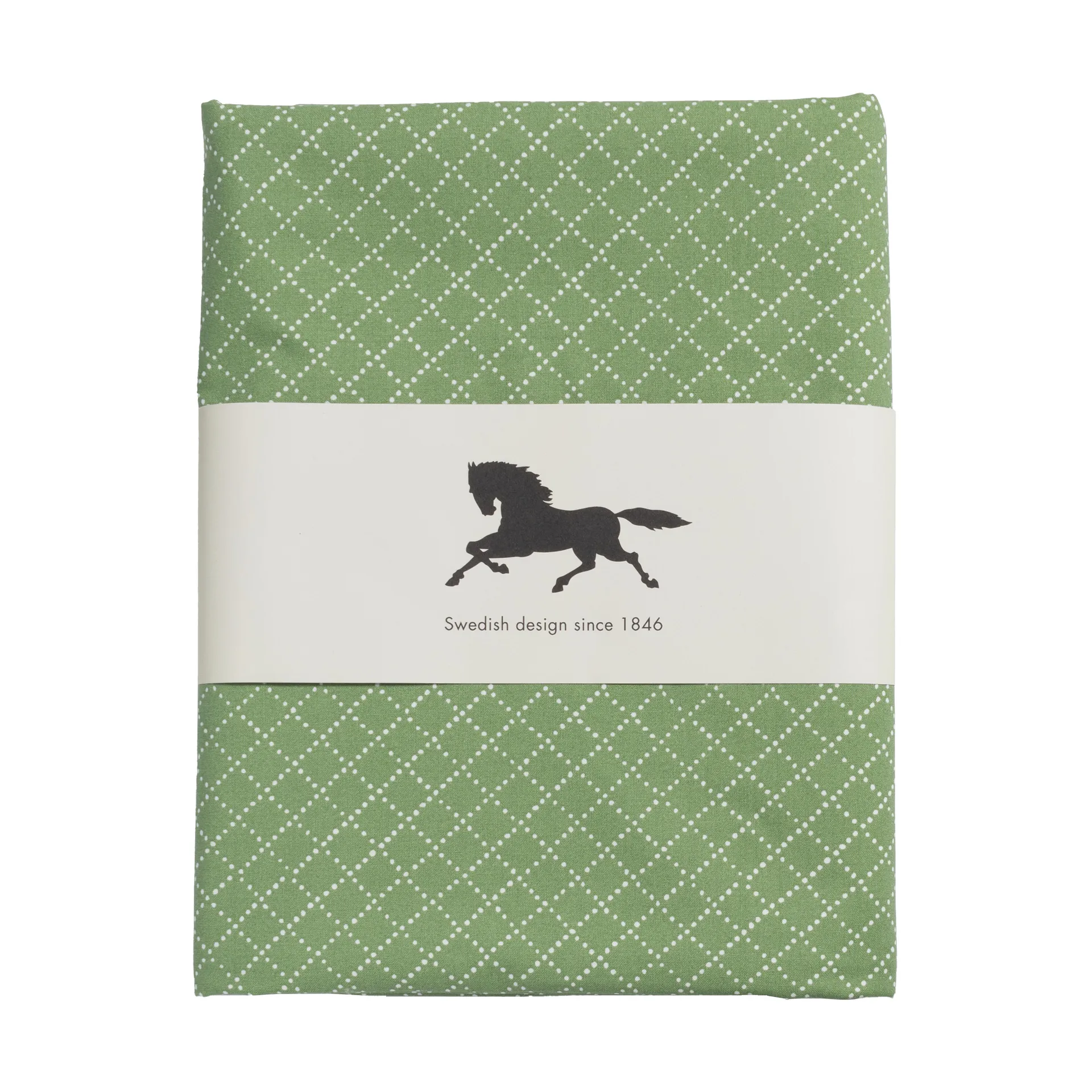 Prickruta tablecloth 145x250 cm, Green Almedahls