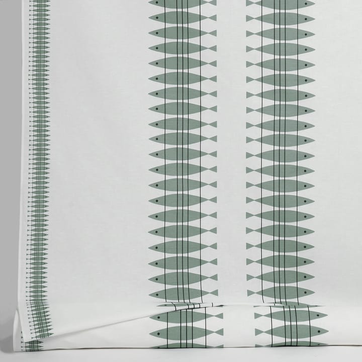Sill oilcloth by the metre, green-grey Almedahls