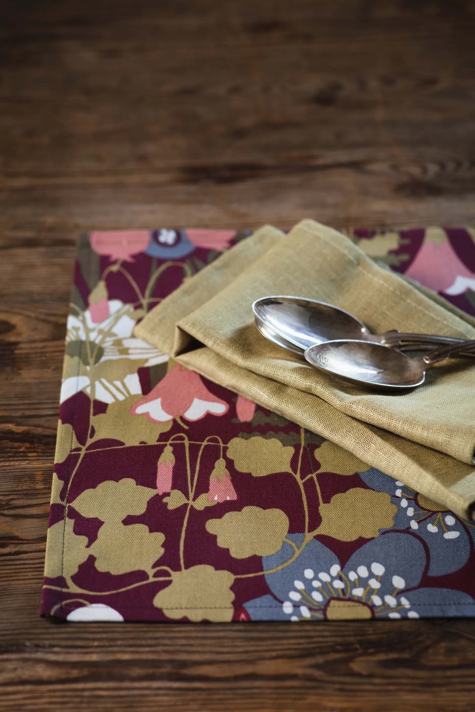 Skogen placemat 34x45 cm 2-pack, Vinred Almedahls