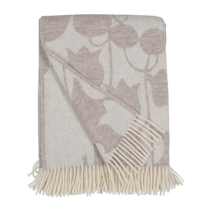 Skogen throw 130x170 cm - Beige-off white - Almedahls