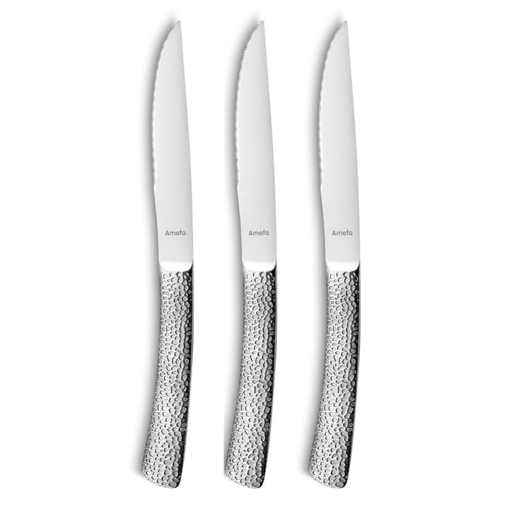 Bongo Grill knife 3-pack, Stainless steel Amefa