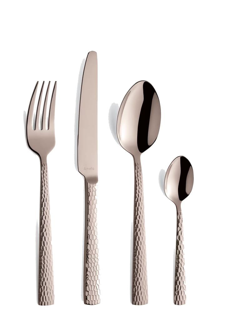 Felicity cutlery set 24 pieces, Rosé champagne Amefa