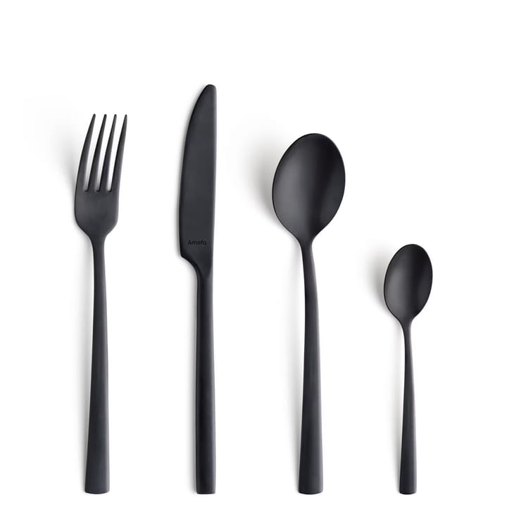 Manille Vintage Cutlery set 16 pieces, Black Amefa