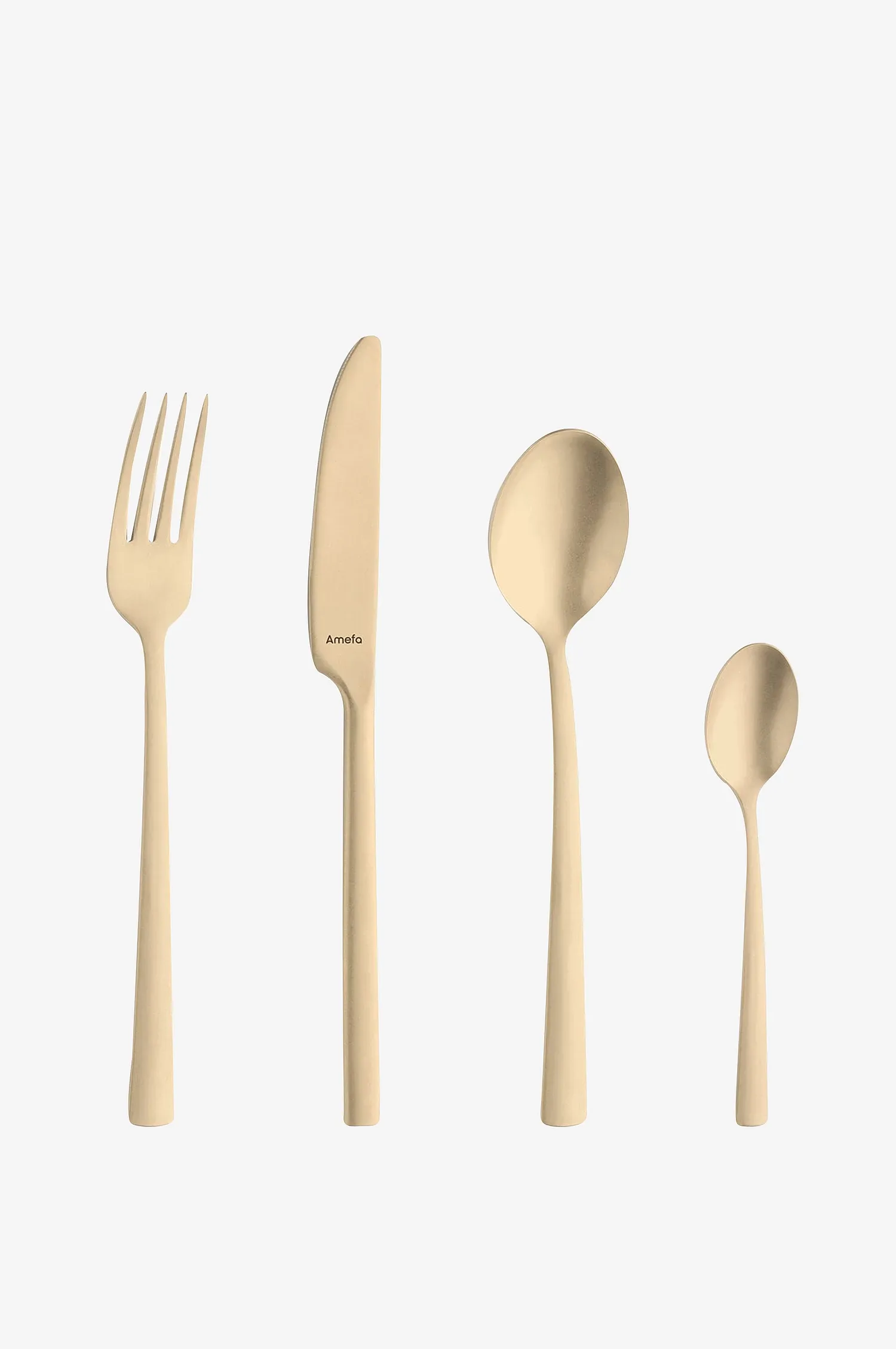 Manille Vintage cutlery set 16 pieces, Champagne Amefa