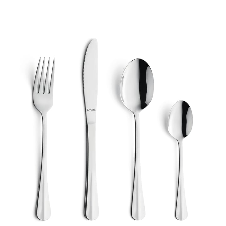 Napoli cutlery set 24 pieces, Stainless steel Amefa