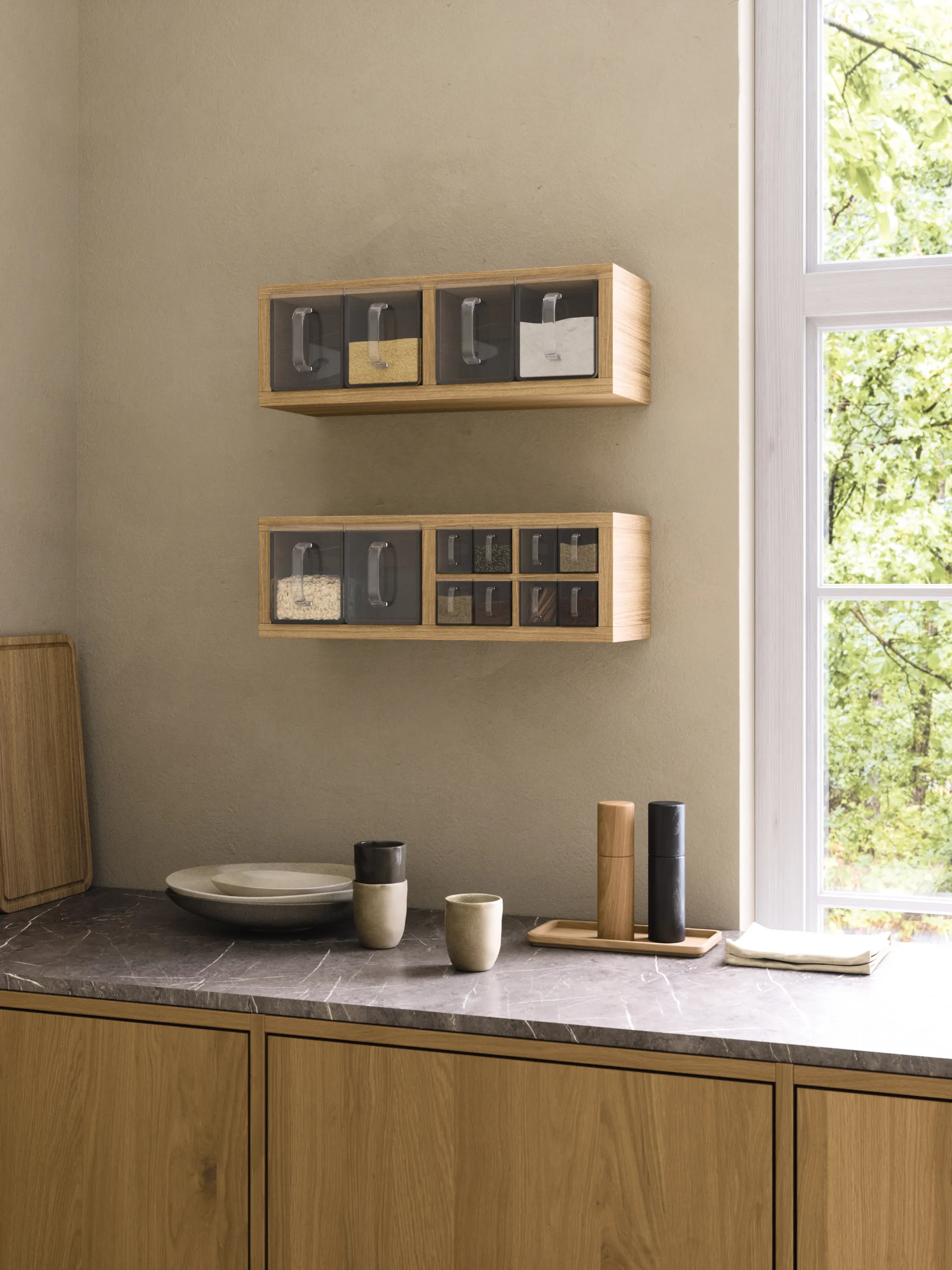 Andersen salt/pepper grinder 18 cm, Oak Andersen Furniture