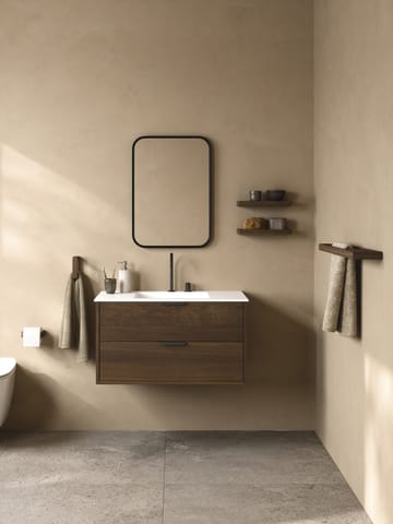 Andersen toilet paper holder - Dark Stain Matt Lacquer Ash - Andersen Furniture