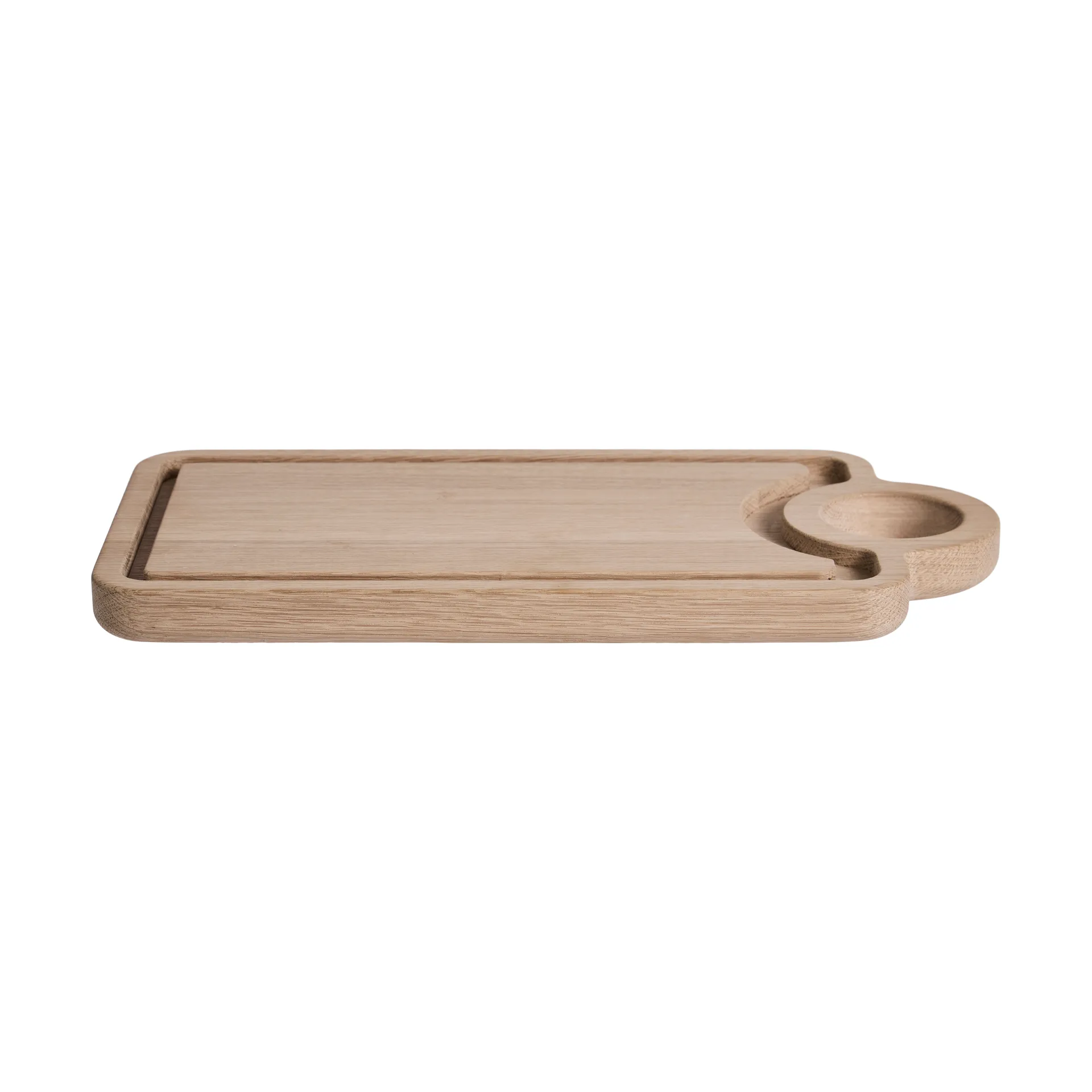 Circle cutting board 22x44,5 cm, Oak Andersen Furniture