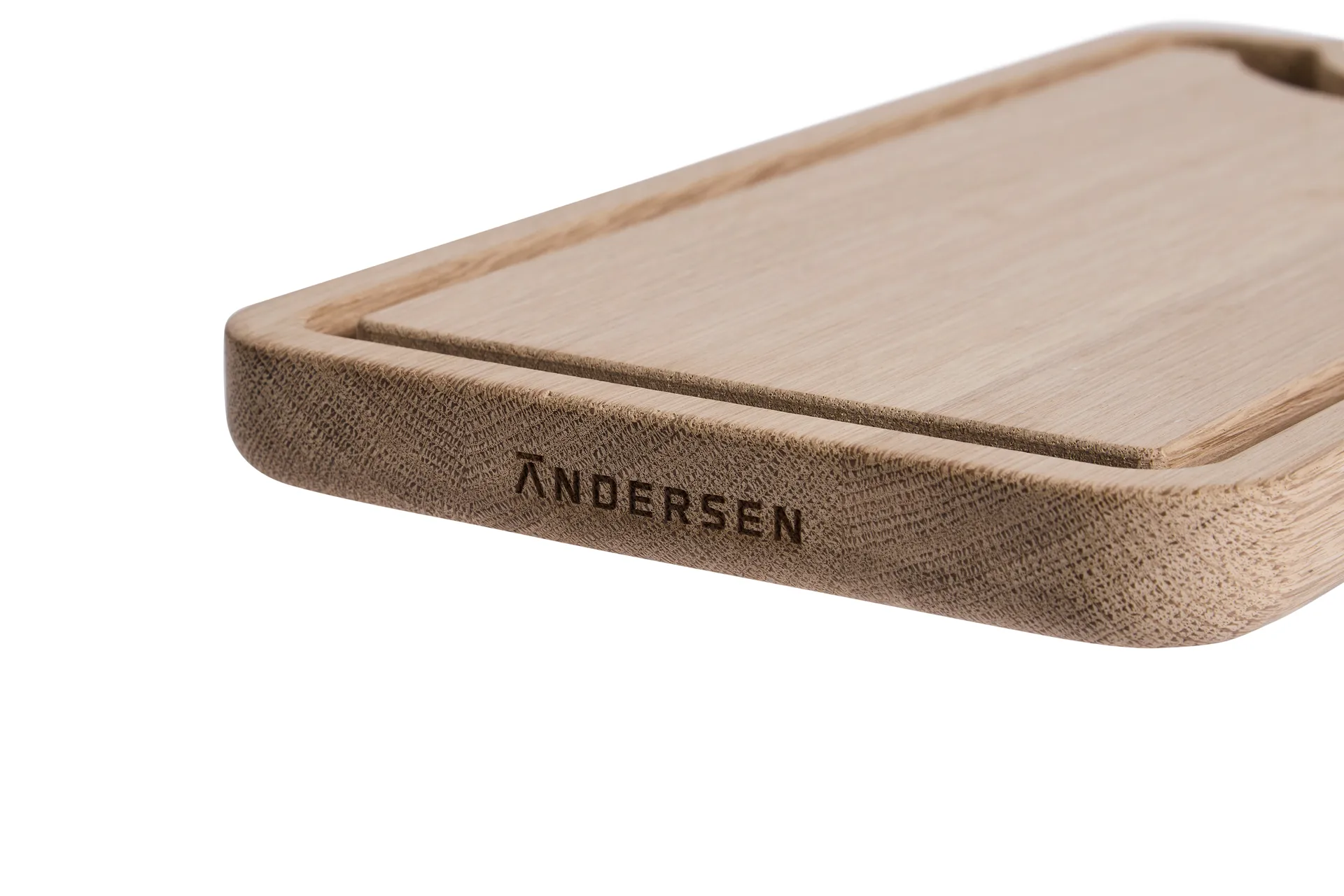 Circle cutting board 22x44,5 cm, Oak Andersen Furniture