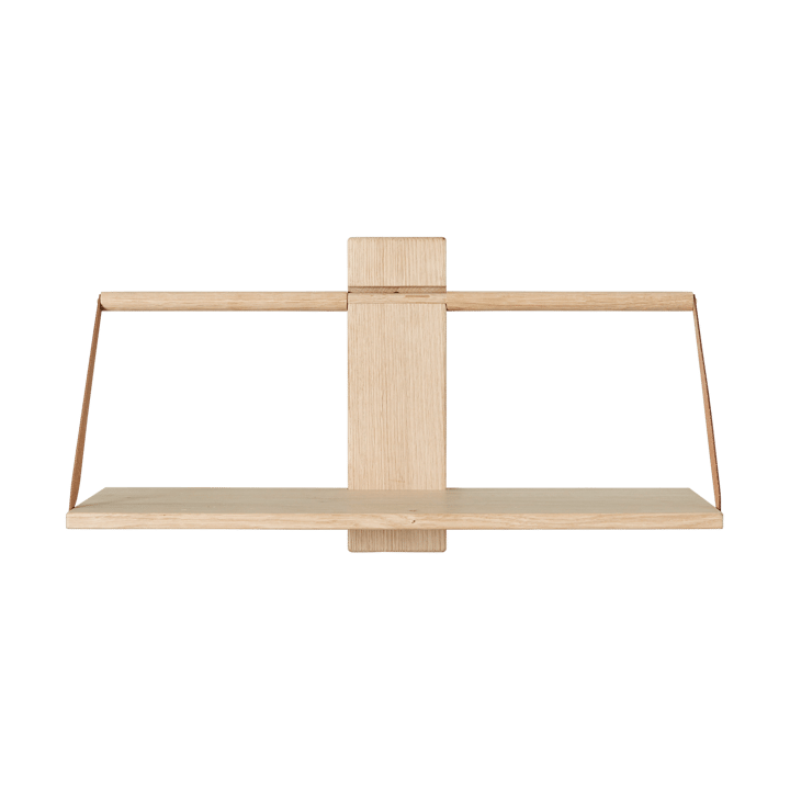 Wood Wall wall shelf Large 60x25x32 cm, Oak Andersen Furniture