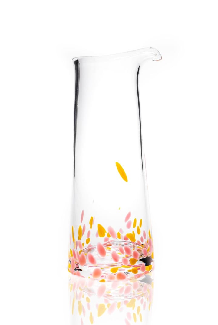 Confetti Carafe, Pink - yellow Anna Von Lipa