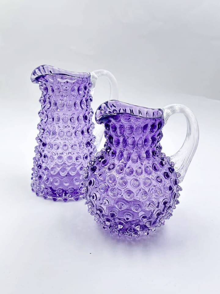 Eiffel Hobnail pitcher 0.35 L, Indigo Anna Von Lipa