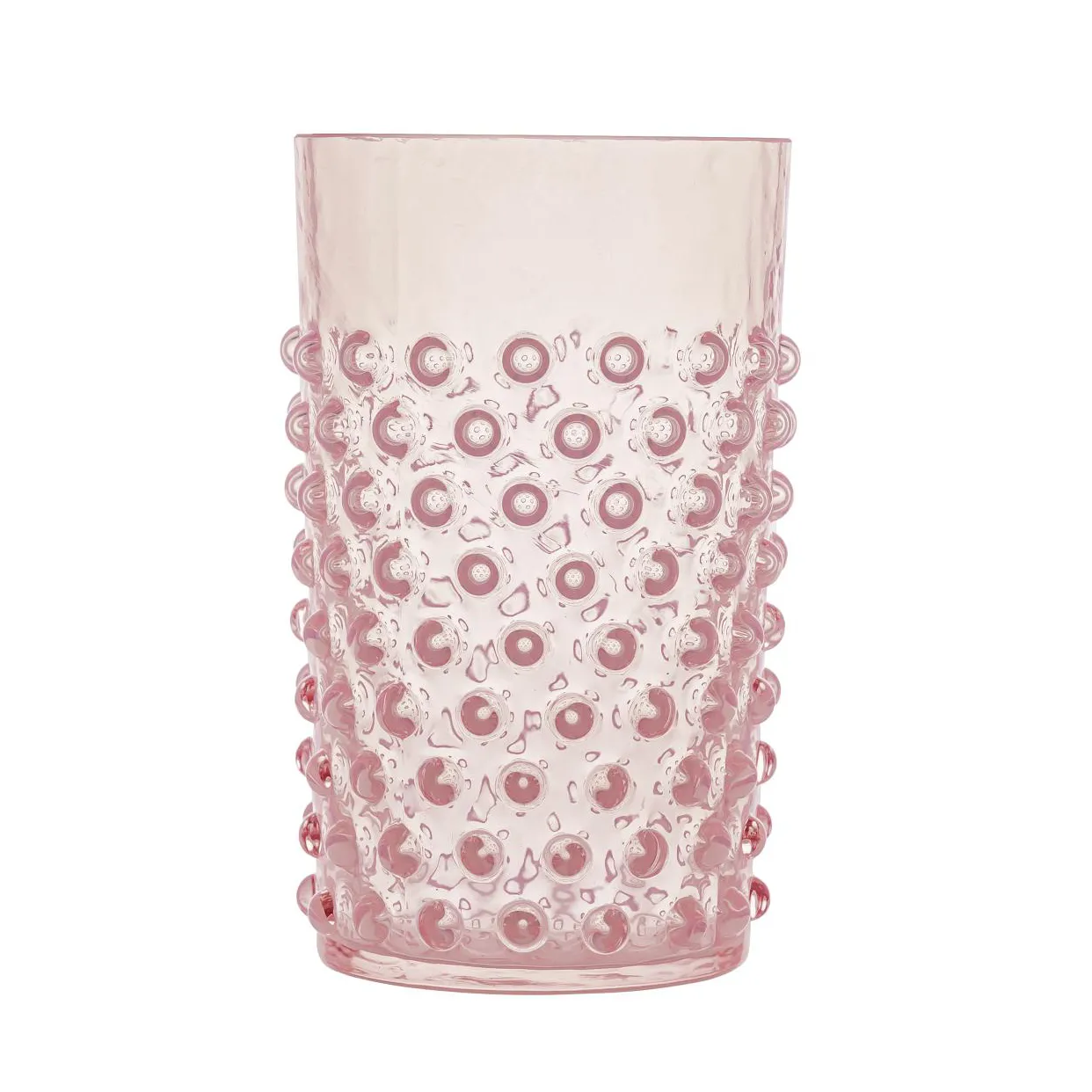 Hobnail glass 20 cl, Soft Pink Anna Von Lipa