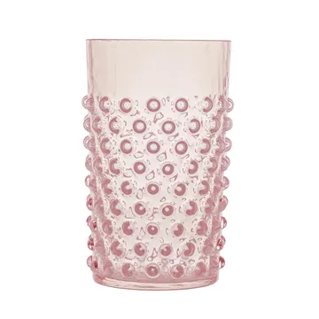 Hobnail glass 20 cl - Soft Pink - Anna Von Lipa