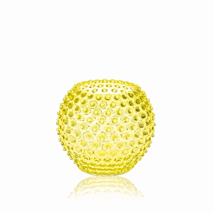 Hobnail Globe vase 18 cm, Lemon Anna Von Lipa