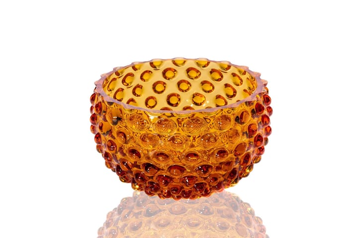 Hobnail Tapas 11.5 cm - Amber - Anna Von Lipa