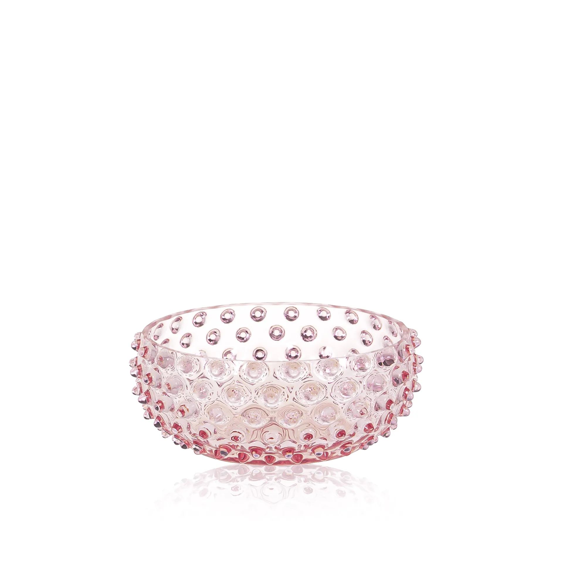 Hobnail Tapas 17 cm, Pink Anna Von Lipa