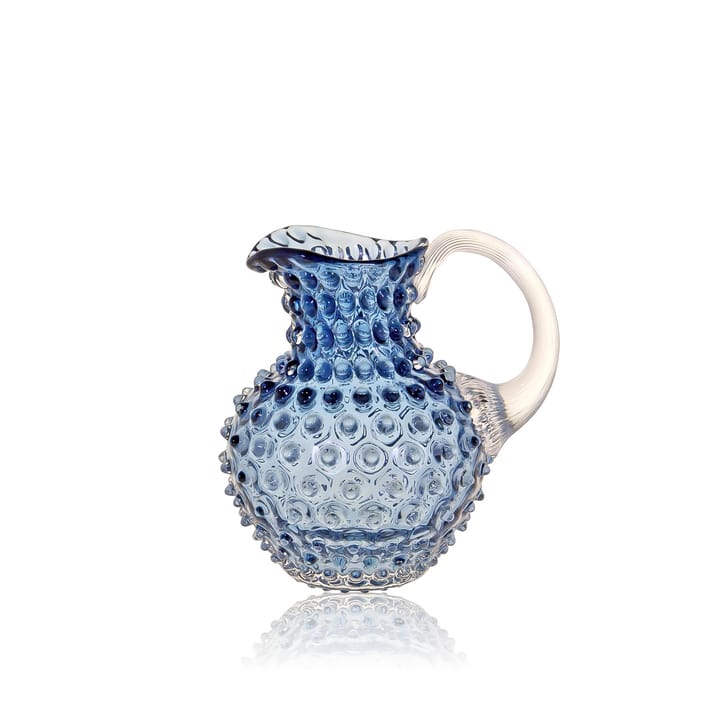 Paris Hobnail jug 1 l, Blue smoke Anna Von Lipa