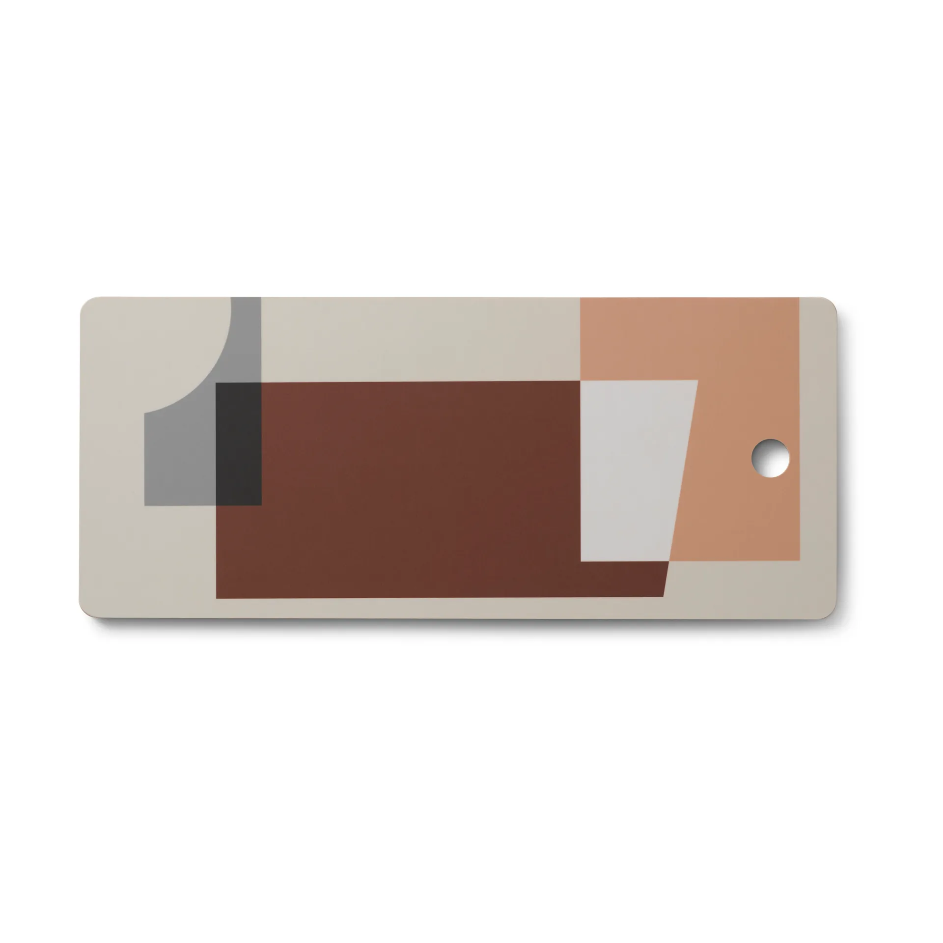 A tribute to colour cutting board, Clay - 40x17 cm Applicata