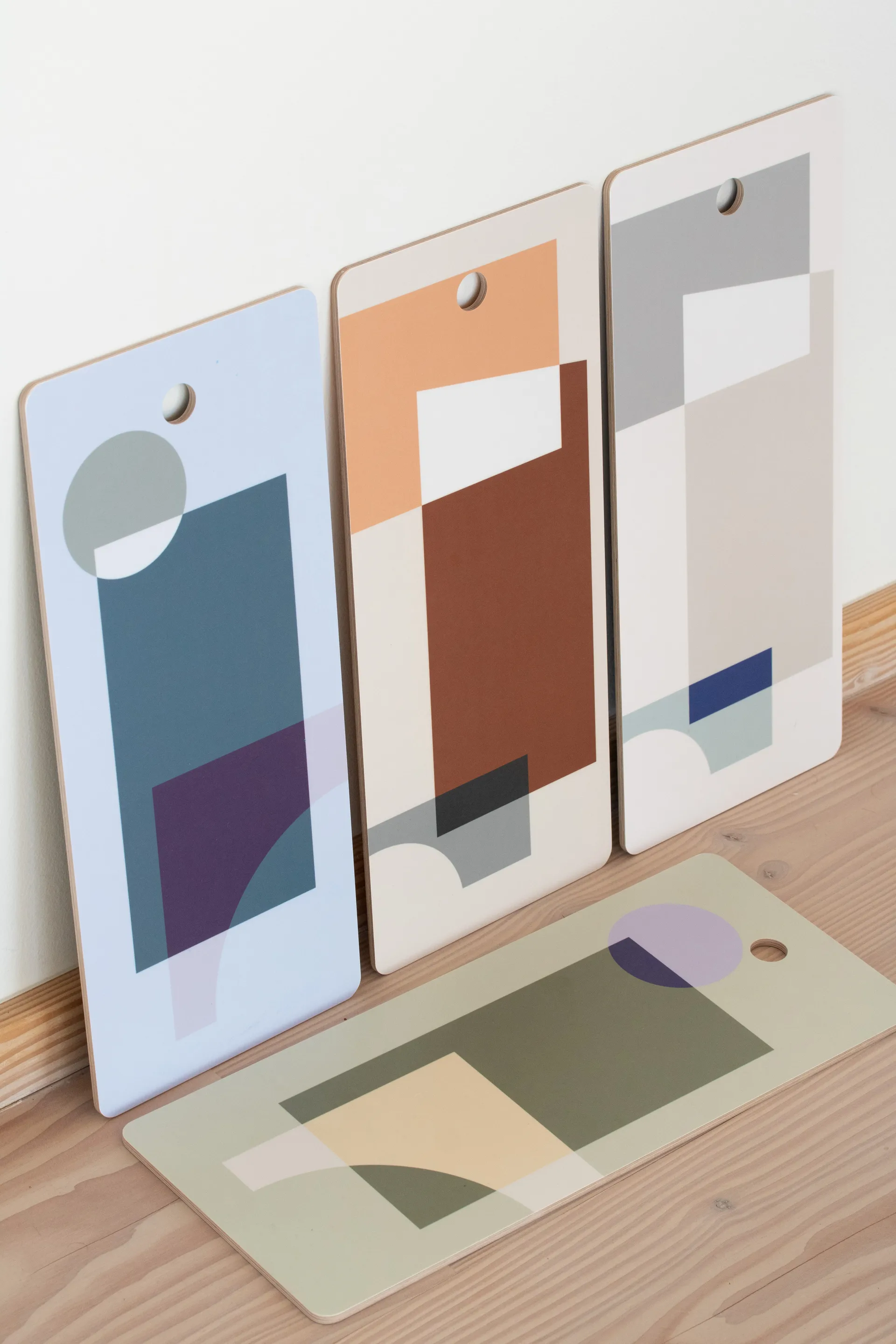 A tribute to colour cutting board, Minerals - 40x17 cm Applicata