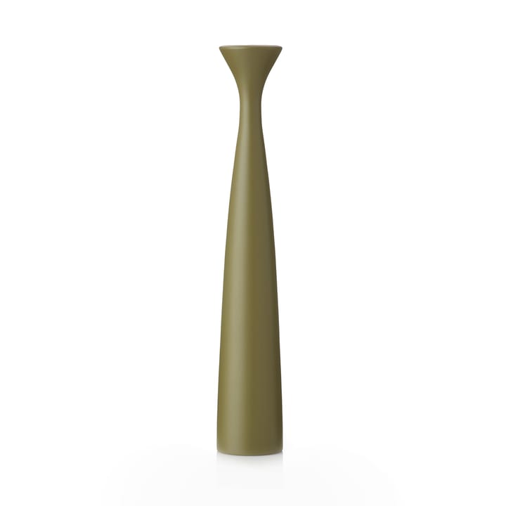 Blossom Rose candle holder 29 cm, olive green Applicata