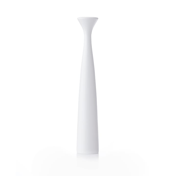 Blossom Rose candle holder 29 cm, white Applicata