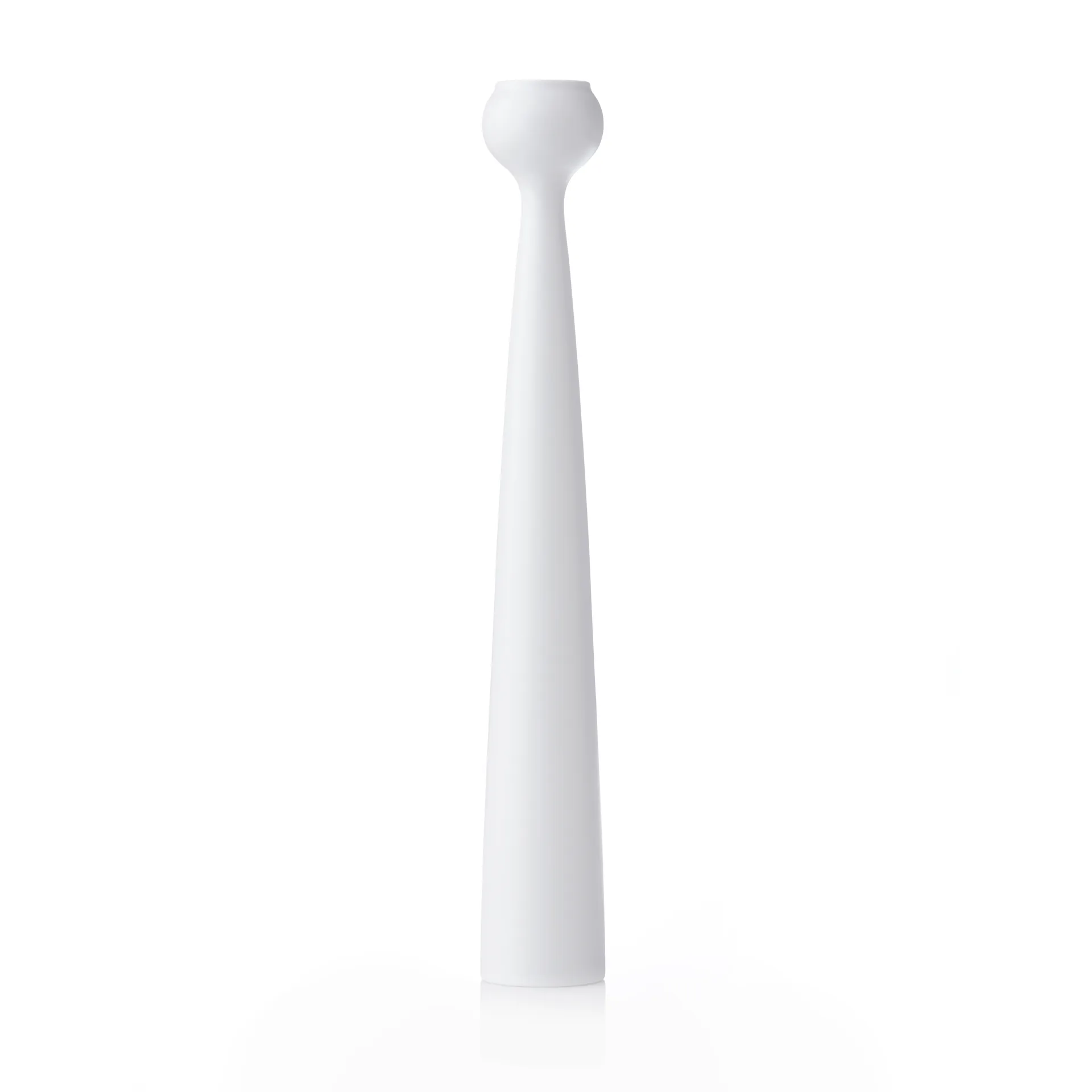 Blossom Tulip candle holder 33.5 cm, white Applicata