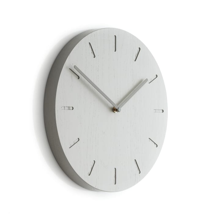 Watch:Out wall clock oak, grey oak-grey Applicata