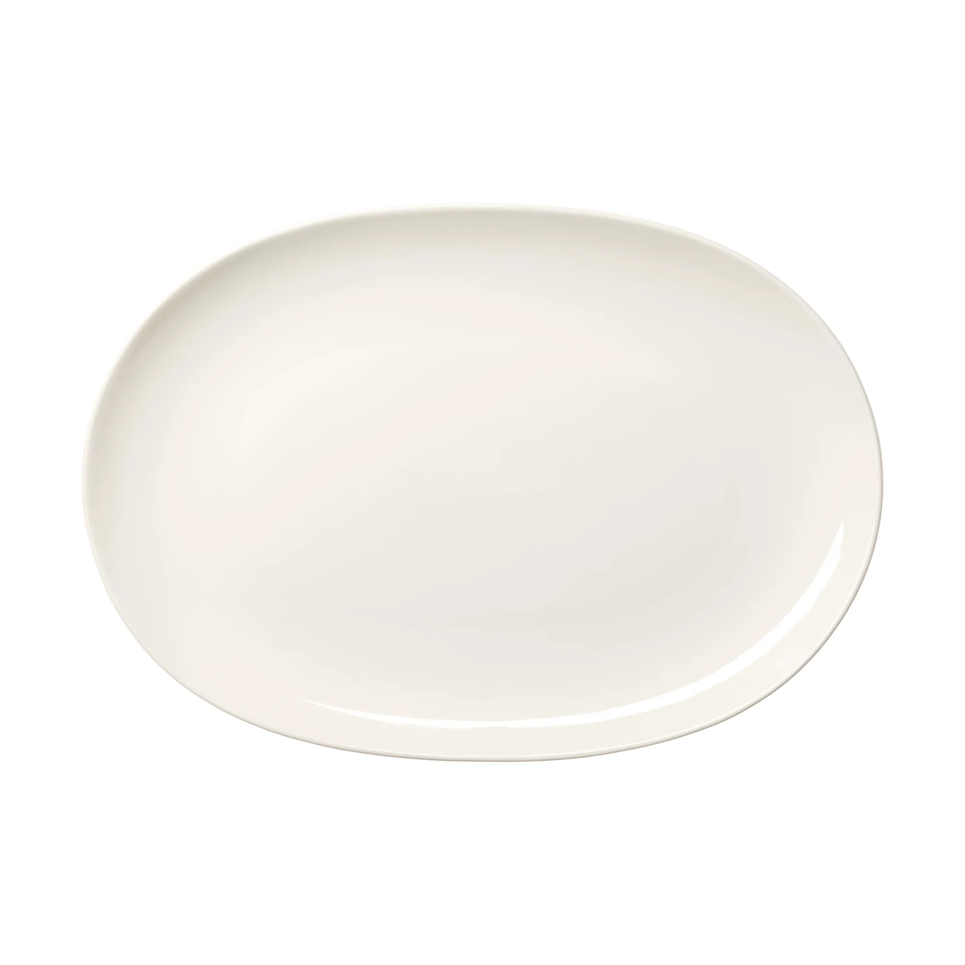 24h oval plate, White, 22x32 cm Arabia