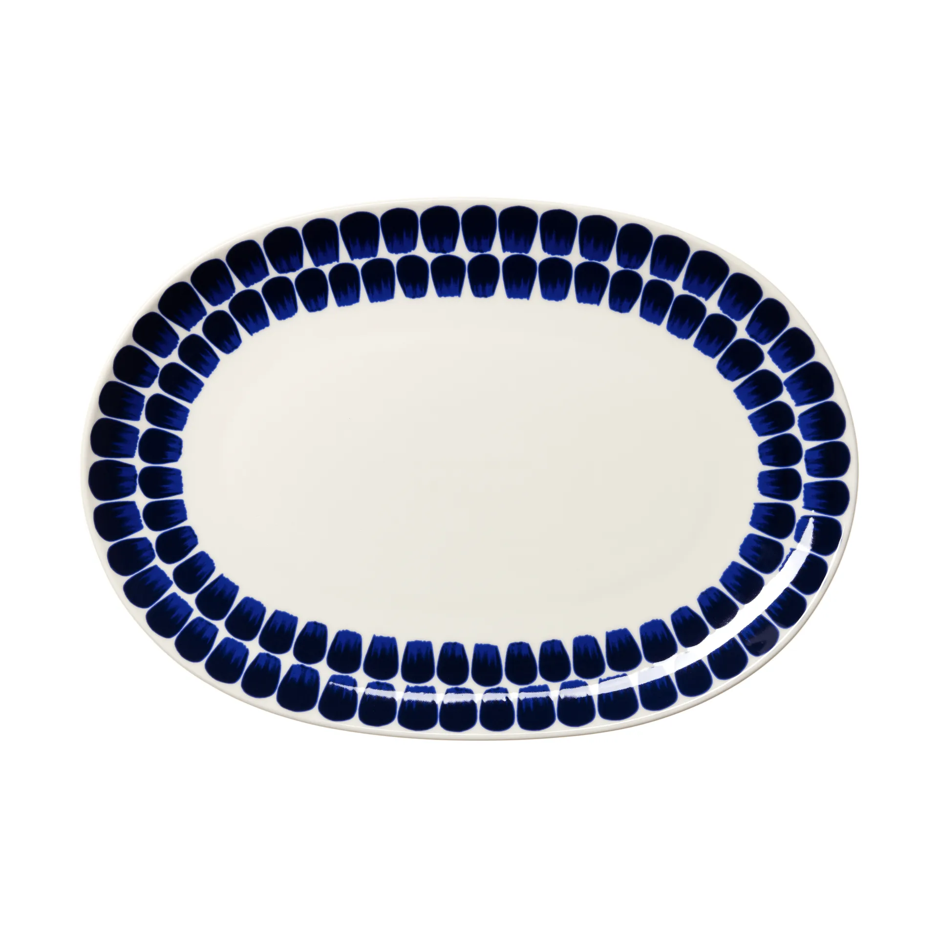 24h Tuokio oval plate, Cobalt blue, 22x32 cm Arabia