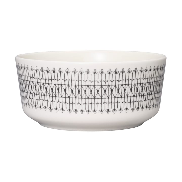 Emilia bowl Ø13 cm, Black-white Arabia